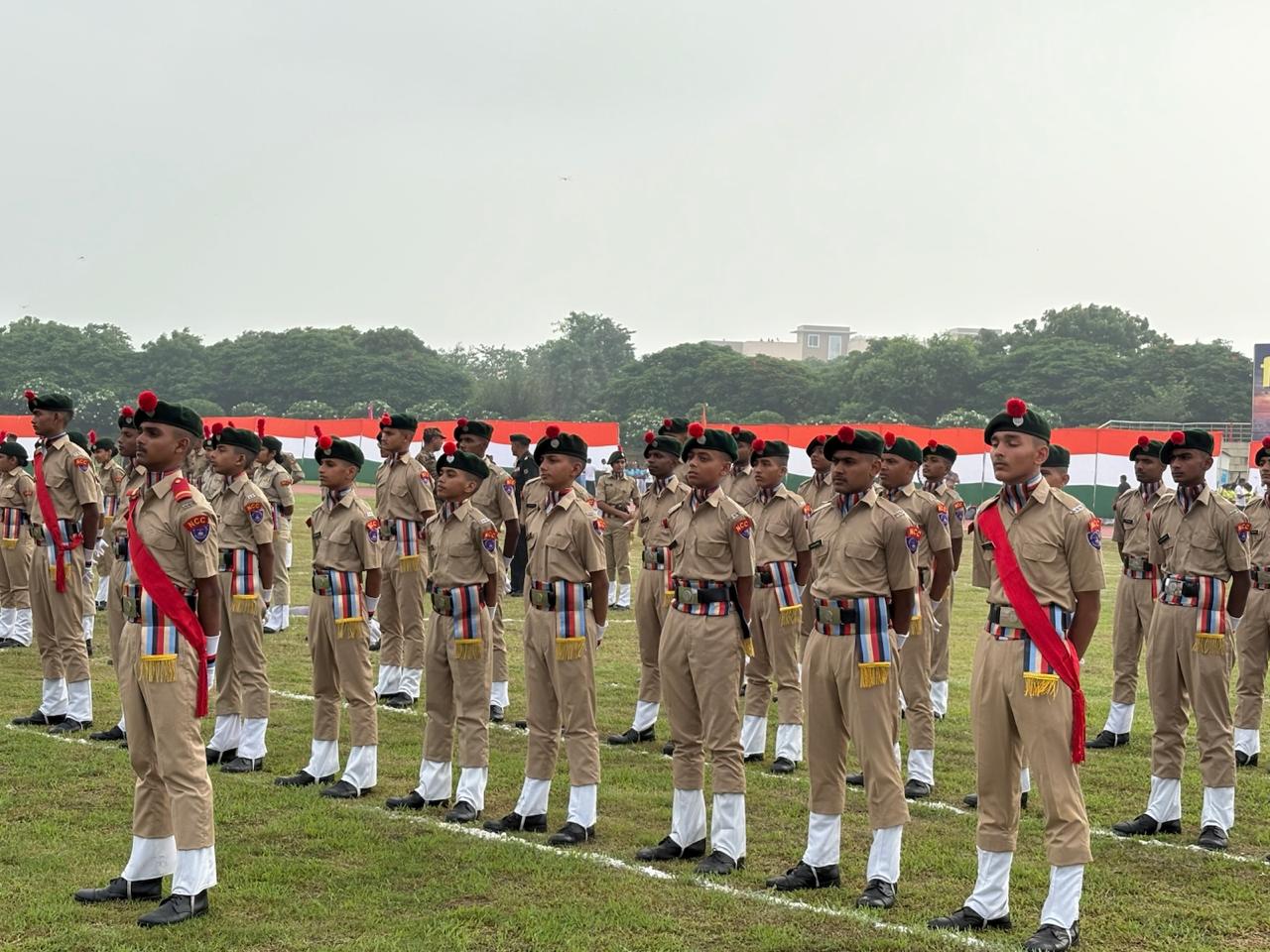 Cadets Participation on Independence day Parade